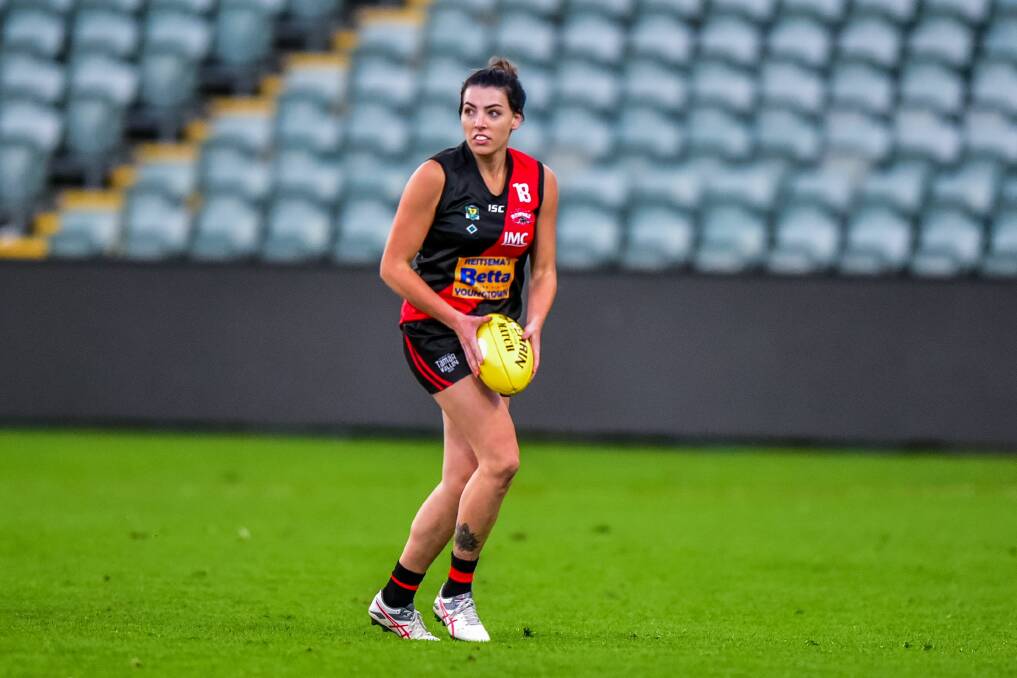 RECRUIT: Gun player Maggie Cuthbertson has switched from Scottsdale to Evandale and will be a welcome addition to the group.