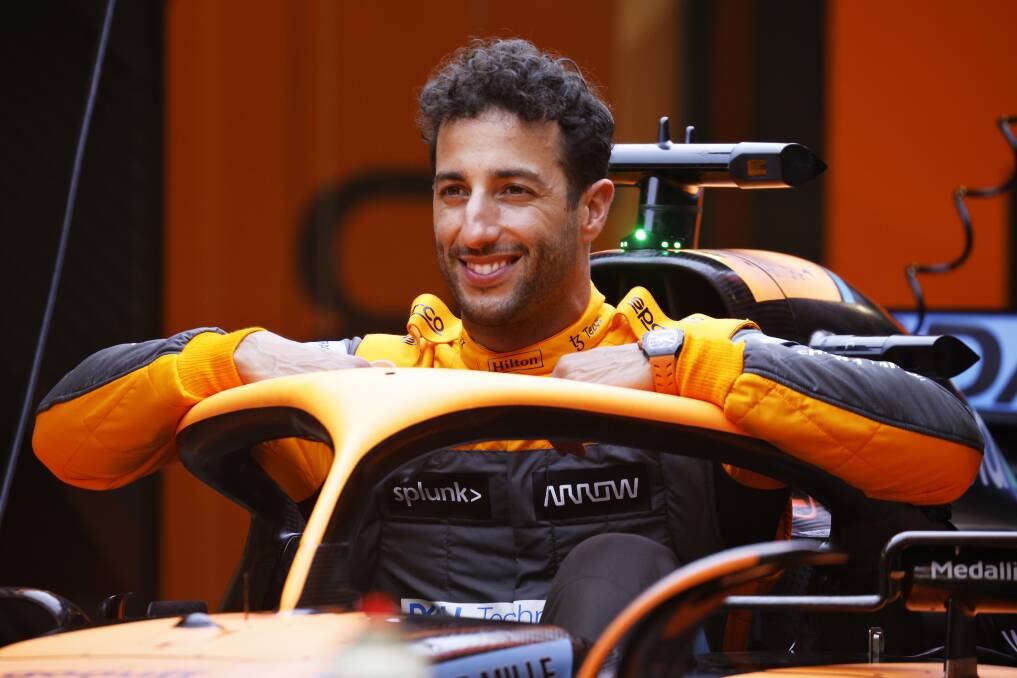 AUSSIE SPORTING ICON: Formula One driver Daniel Ricciardo, who drives for McLaren, ahead of the Miami Grand Prix earlier this month. He features in Netflix series Formula 1: Drive to Survive. Picture: Chris Graythen/Getty Images