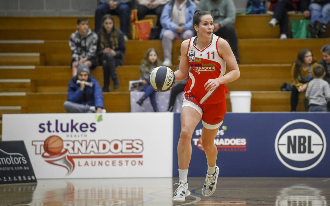 KEY ABSENCE: Launceston Tornadoes star Keely Froling will miss the important clash with Bendigo Braves on Saturday. Picture: Craig George