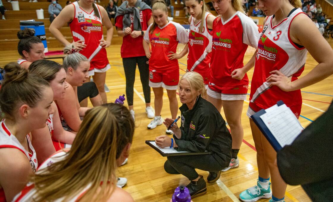 BACK: Launceston coach Sarah Veale has recovered from COVID and will be back on the sidelines on Saturday. Picture: Paul Scambler