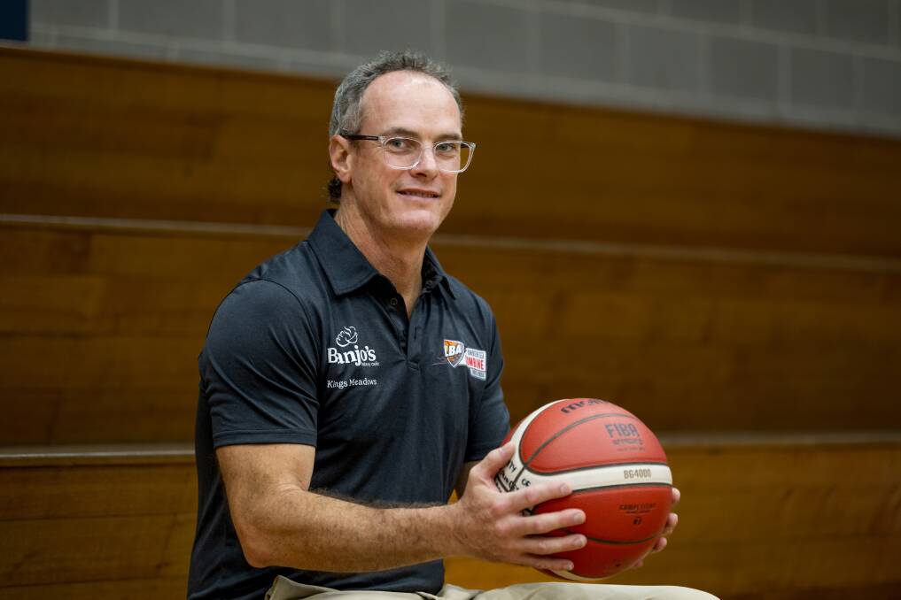 Launceston Basketball Asslociation president Craig Gibson at Elphin Sports Centre. Picture by Phillip Biggs 