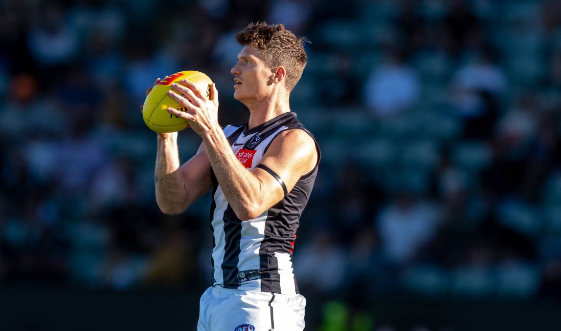 Collingwood's Brody Mihocek, a Burnie product, snapped a brilliant goal in the decider.