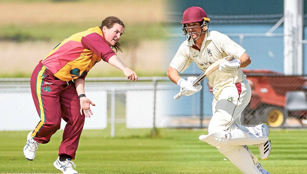 Westbury's Stacey Norton-Smith and Ollie Wood took out the Cricket North player of the year awards. Pictures by Rod Thompson, Paul Scambler 