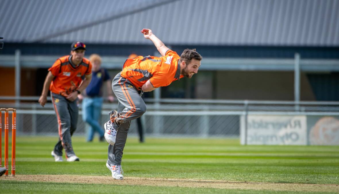 ALL-ROUNDER: Raiders quick Jono Chapman was handy with bat and bowl on the weekend. He took three wickets and scored 45 runs. Picture: Paul Scambler 