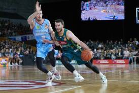 Tasmania JackJumpers' Sean Macdonald was awarded the NBL's most improved player. Picture by Rod Thompson