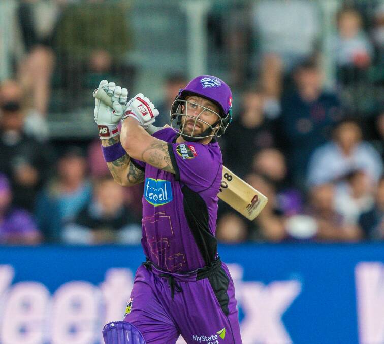 RETURN TO FORM: Hobart Hurricanes captain Matthew Wade is keen for his team to finish off the regular season strongly. Picture: Phillip Biggs