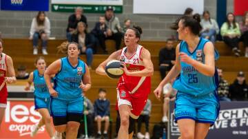 WELCOME BACK: Launceston Tornadoes' Kelsey Griffin made a stunning return against Hobart Chargers on Friday night. Picture: Paul Scambler