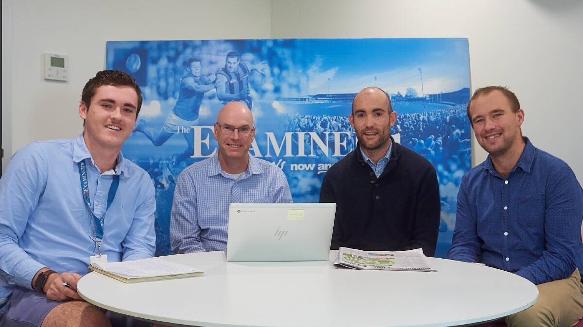The Examiners Ben Hann, Rob Shaw, Brian Allen and Josh Partridge talk the lastest in Tassie sport. 