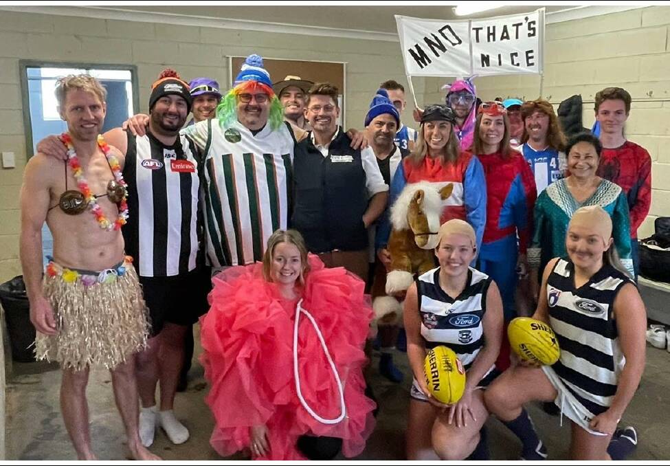 A group photo from last year's Deloraine Football Club Big Freeze event. Pictures supplied 