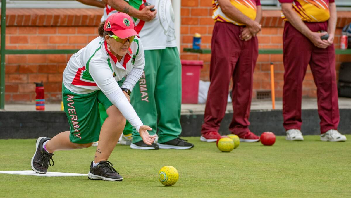 GUN BOWLER: Tasmania Tridents' Rebecca Van Asch in action for Invermay last year. Picture: Paul Scambler