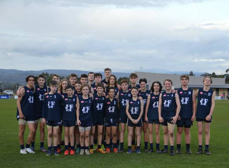STRONG GROUP: Launceston's under-14 boys' division one team has made the grand final. Picture: Supplied