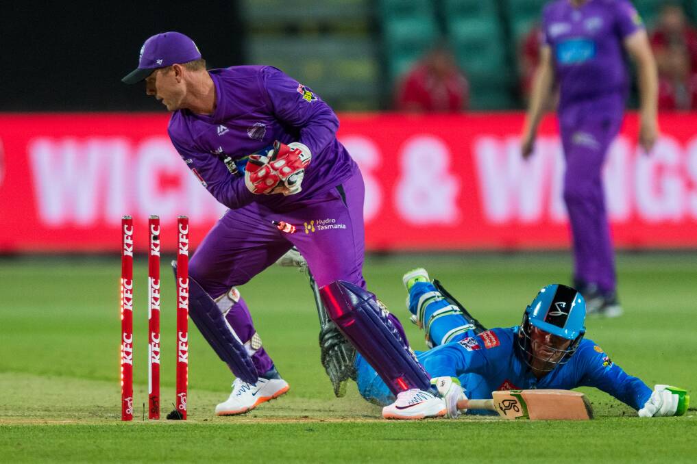 GREAT ACKNOWLEDGEMENT: Hobart Hurricanes' Ben McDermott has been named the Big Bash Player of the Tournament. Picture: Phillip Biggs