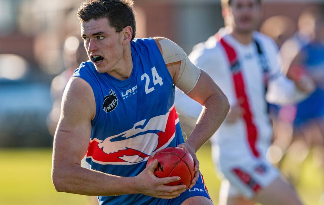 WELL PLAYED: South Launceston's Cody Lowe is leading the premier division MVP after one round.
