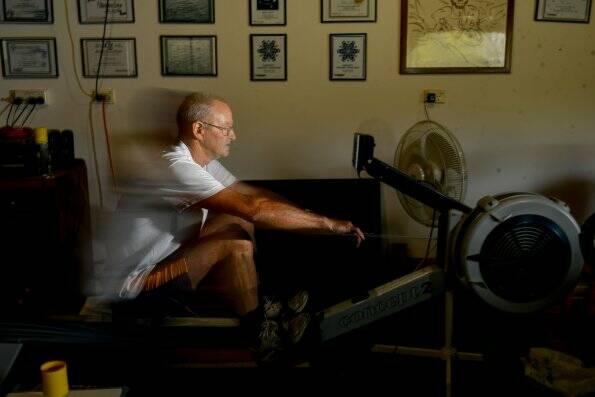 GREAT ACKNOWLEDGEMENT: Tamar Rowing Club's Chris Symons is a finalist for two Rowing Australia awards. Pictures: File