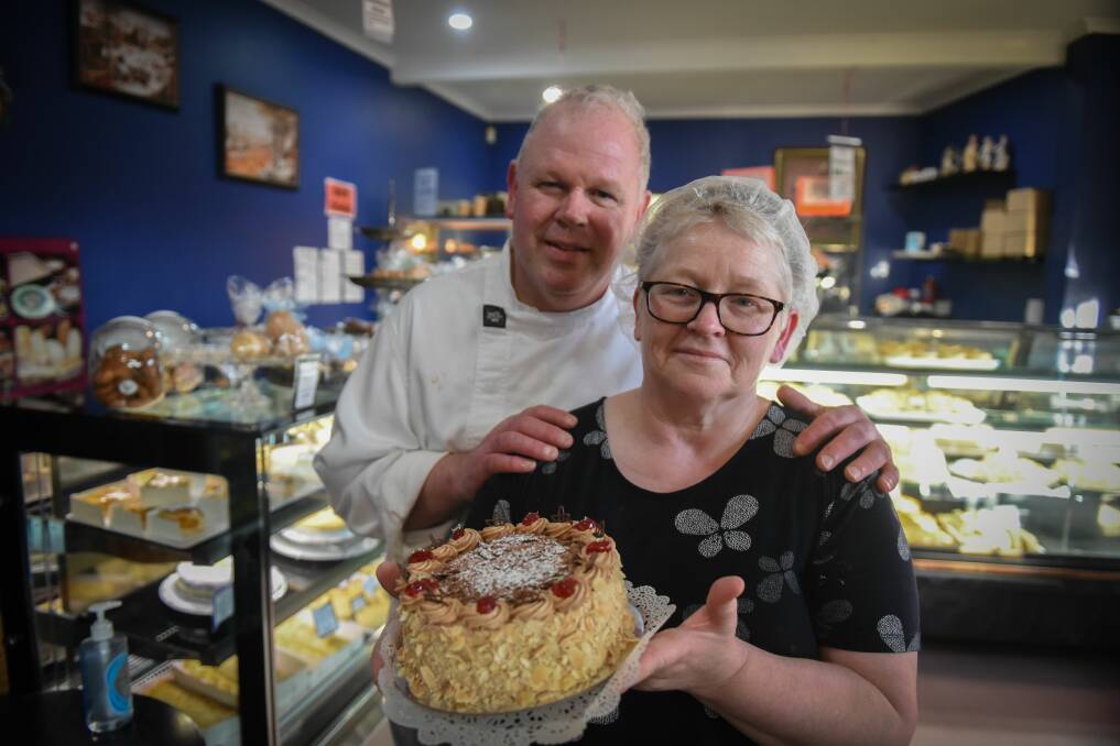 Peter and Pirjo Elliott of Elphin Continental Cakes photographed in 2019. Picture: Paul Scambler
