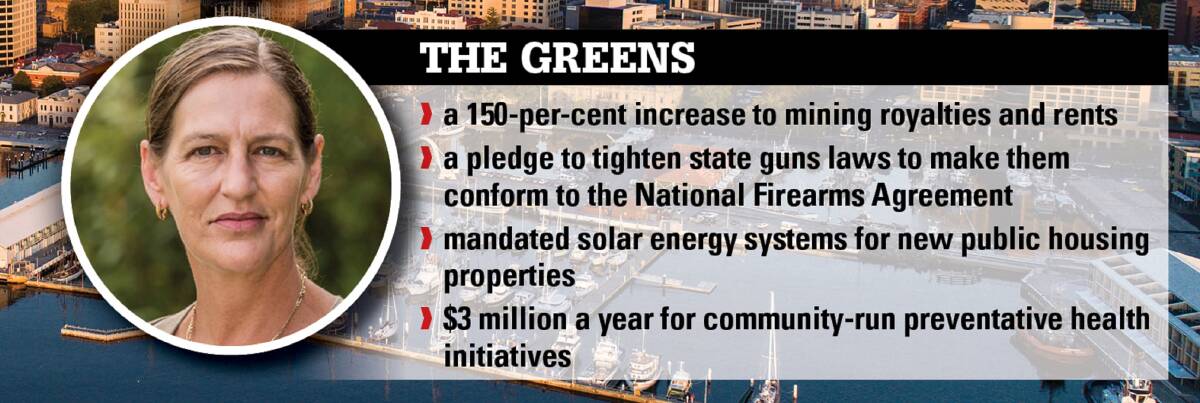 Promises made by the Liberals, Labor and the Greens