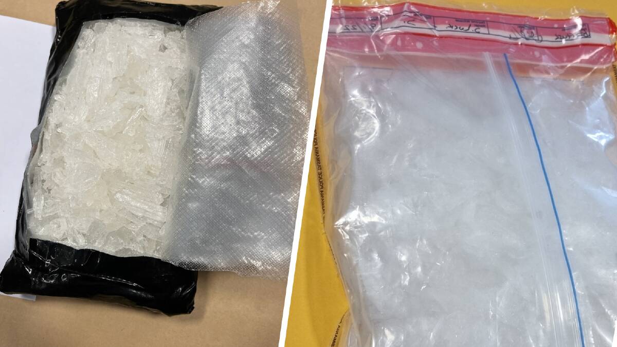 Drugs seized at Launceston Airport. Picture: Tasmania Police