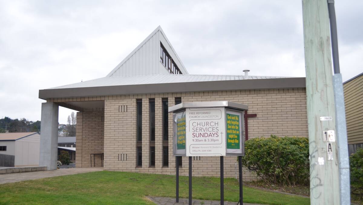 Free Reformed Church Launceston is concerned about law reform affecting religious freedom. Picture: Sarah Davison