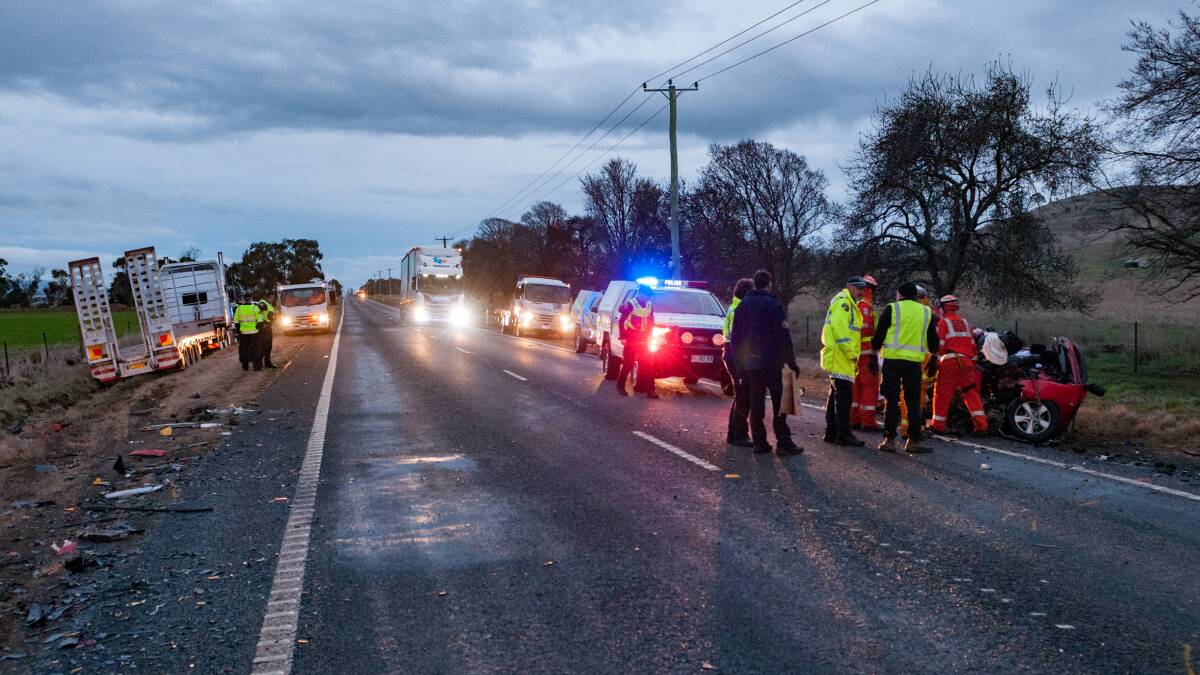 Crash victims of Midland Highway tragedy not yet known