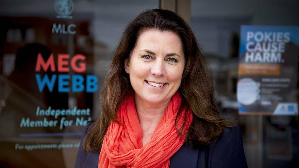 Independent Nelson MLC Meg Webb calls for a review of the state parliament's workplace culture. Picture: Supplied