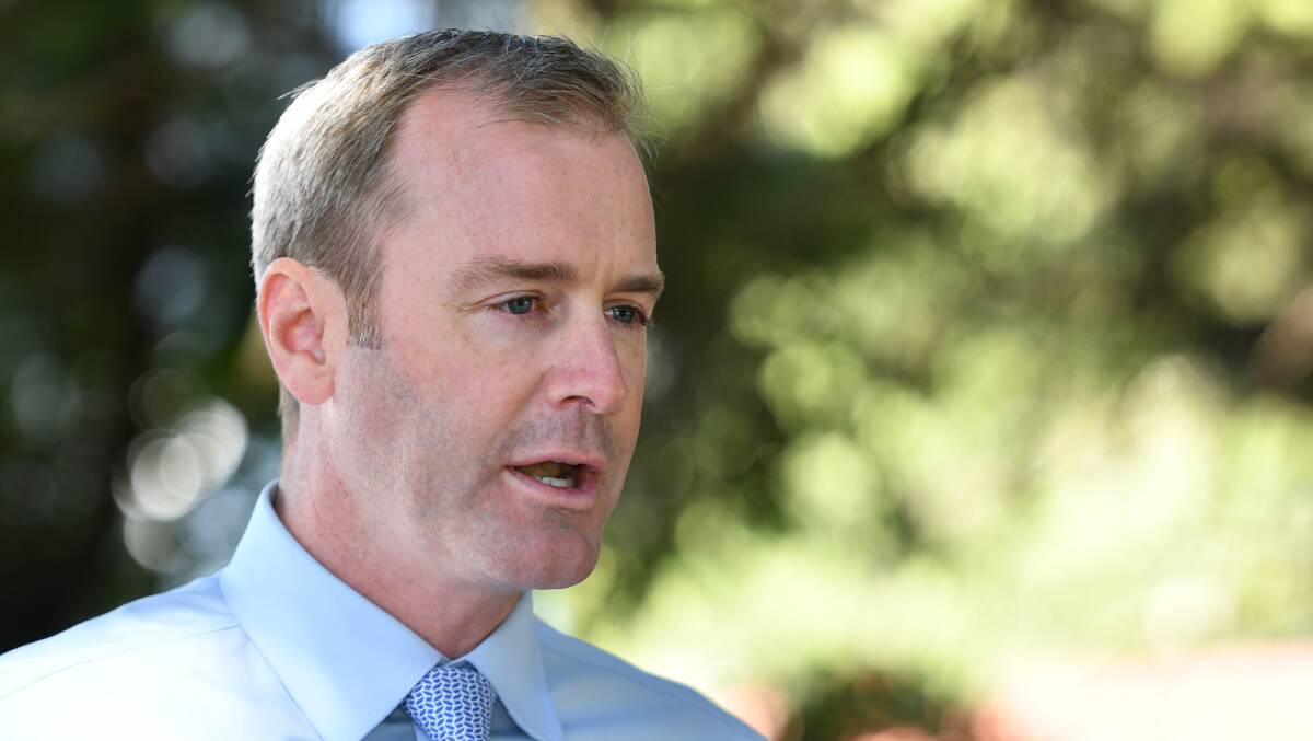 POSITIVE SIGNS: Tasmanian Finance Minister Michael Ferguson. Picture: Brodie Weeding.