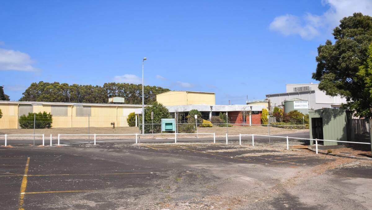 SITE CHANCE: The former paper making site at Wesley Vale has been spoken of as a potential site of the new jail to be built in Tasmania's northern half.  Picture: Simon Sturzaker.