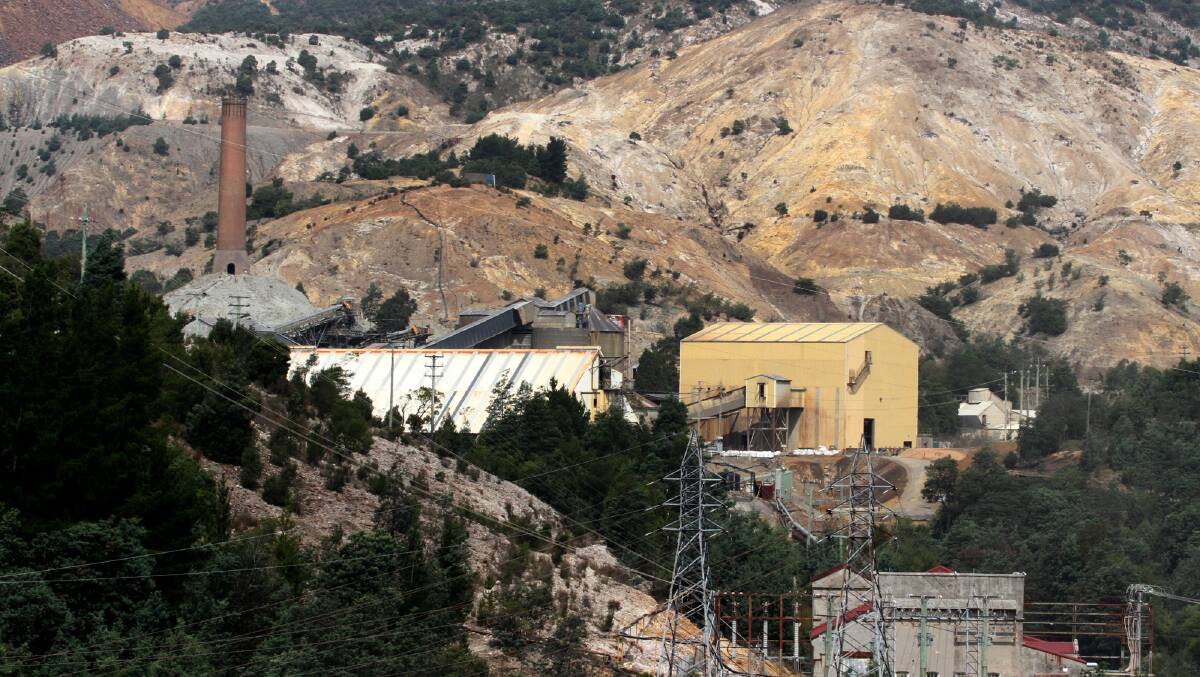 OWNER WANTED: The long-running Mount Lyell copper mine at Queenstown remains on care and maintenance for now. 