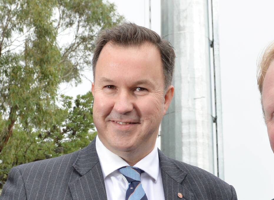 Tasmanian Liberal Senator David Bushby. Picture: Brodie Weeding.