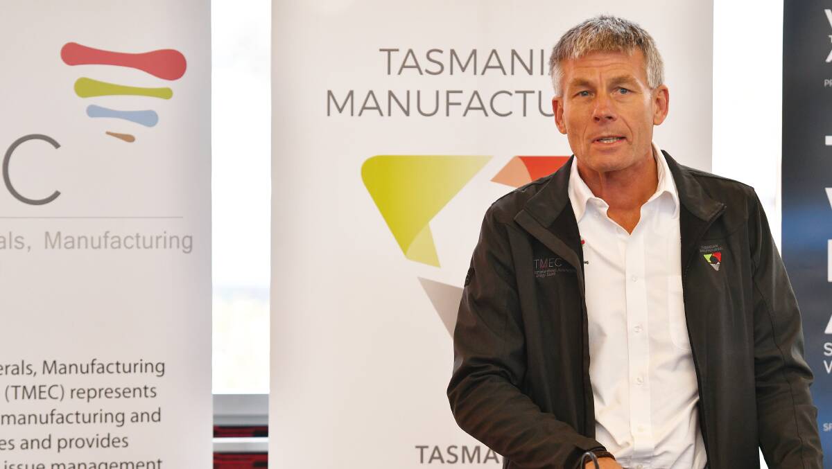 Tasmanian Minerals, Manufacturing and Energy Council chief executive Ray Mostogl. Picture: Brodie Weeding.