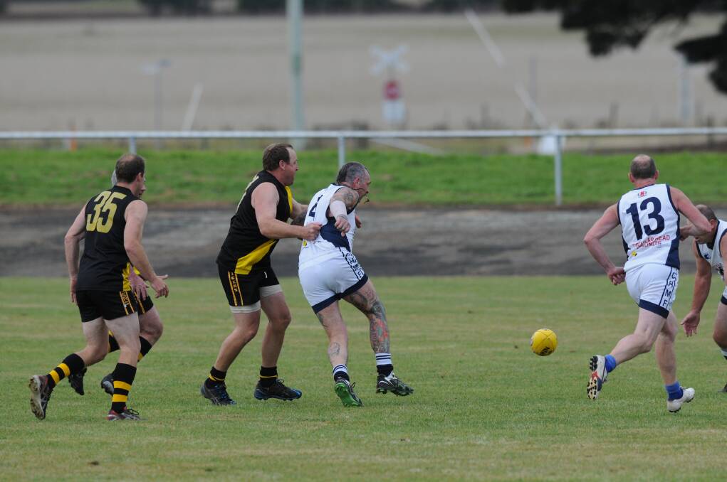 OVAL: Game played at the Campbell Town oval. Picture: Phillip Biggs 
