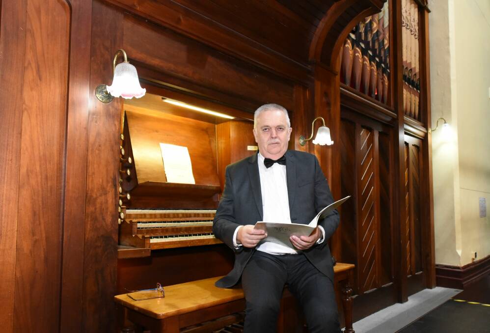 ORGANIST: Organist Peter Schultz will play a number of classical and modern tunes at Albert Hall on Sunday afternoon. Picture: Paul Scambler