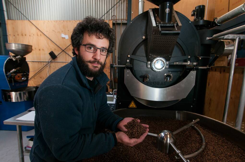 PRIDE AND JOY: Ritual's new roaster is one of the largest in the state. Picture: Phillip Biggs