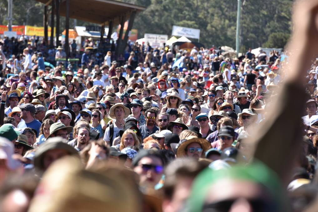 FALLS: A past Falls Festival crowd. Organisers in 2017 supported pill testing at the festival, however the state government did not. Picture: Brodie Weeding