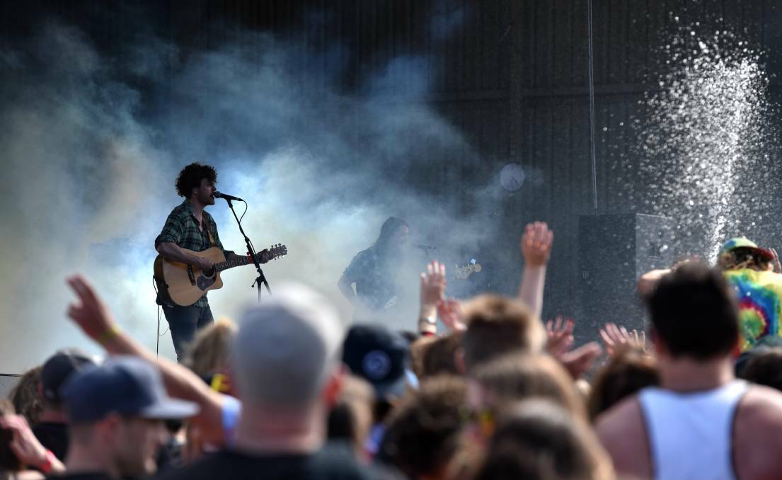 FESTIVAL: Vance Joy will headline One Night Stand. About 7000 people are expected to attend the festival at St Helens. 