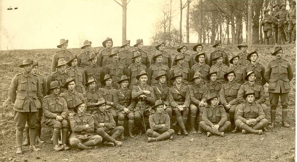 The Tasmanian battalion left for the Western Front on November 24, 1916. Pictures: Supplied