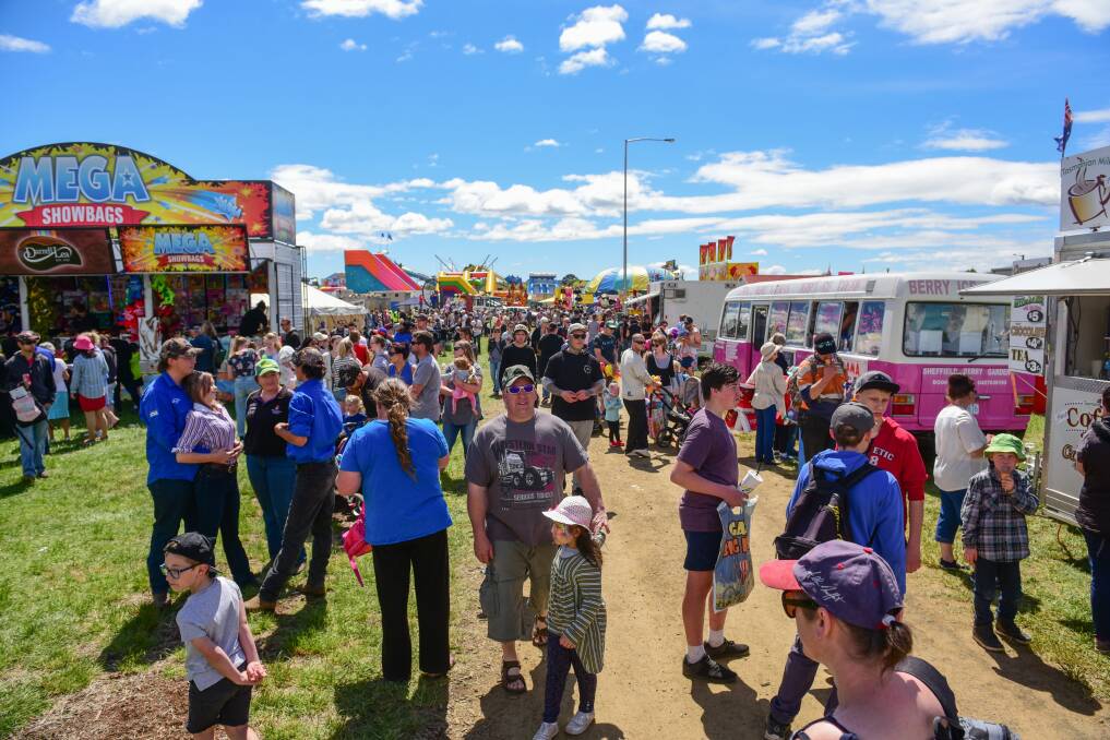 SHOW DAY: Crowds were up this year at the Longford Show (pictured). Organisers at Westbury are hoping for similar results. Picture: Paul Scambler