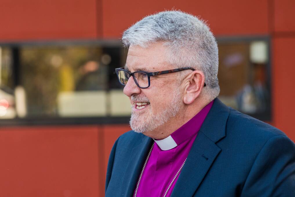 The Anglican Bishop of Tasmania, Dr Richard Condie wrote a letter to Attorney-General Elise Archer to request that a review of the Burials and Cremation Act 2002 is hastened. Picture: Phillip Biggs