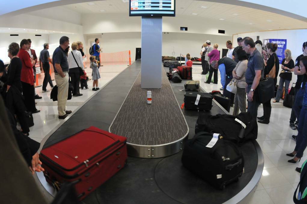 CAROUSEL: The arrival of baggage carousels was "heralded" by Launcestonians, according to airport general manager Paul Hodgen. 