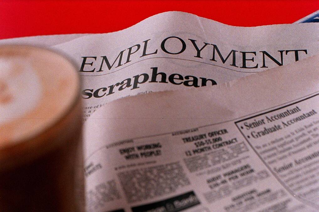 Job vacancies drop more than 40 p.c.