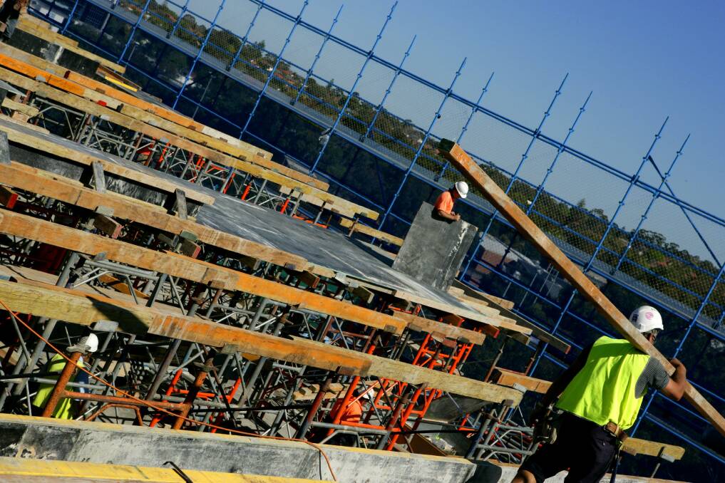 COMPLAINTS: Union says Tasmania lags behind rest of Australia on safety in the construction industry.