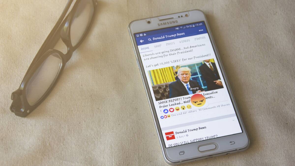 PLEASE LIKE ME: Facebook has become an important source of global and community news. Picture: Shutterstock.