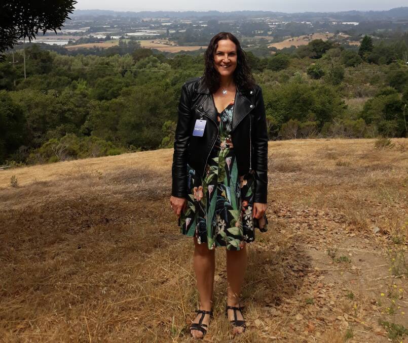 TREATMENT COMPARISON: Anglicare social worker Katrina Bester during her recent trip to California.
