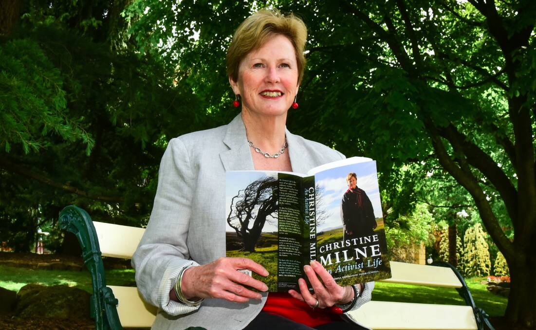 ACTIVIST: Former leader of the Greens Christine Milne is speaking at the Tamar Valley Writers Festival about her book An Activist Life. Picture: Neil Richardson