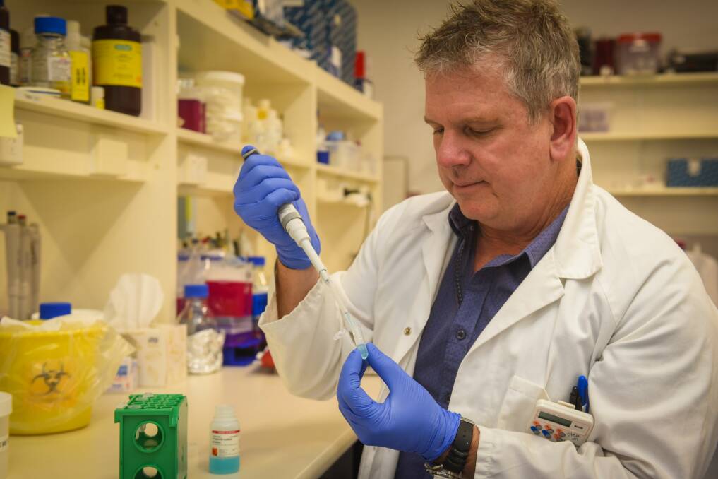 STUDY: Dr Stephen Myers has been awarded a medical research grant from the Clifford Craig Foundation, to continue his work on insulin resistance. Picture: Paul Scambler 