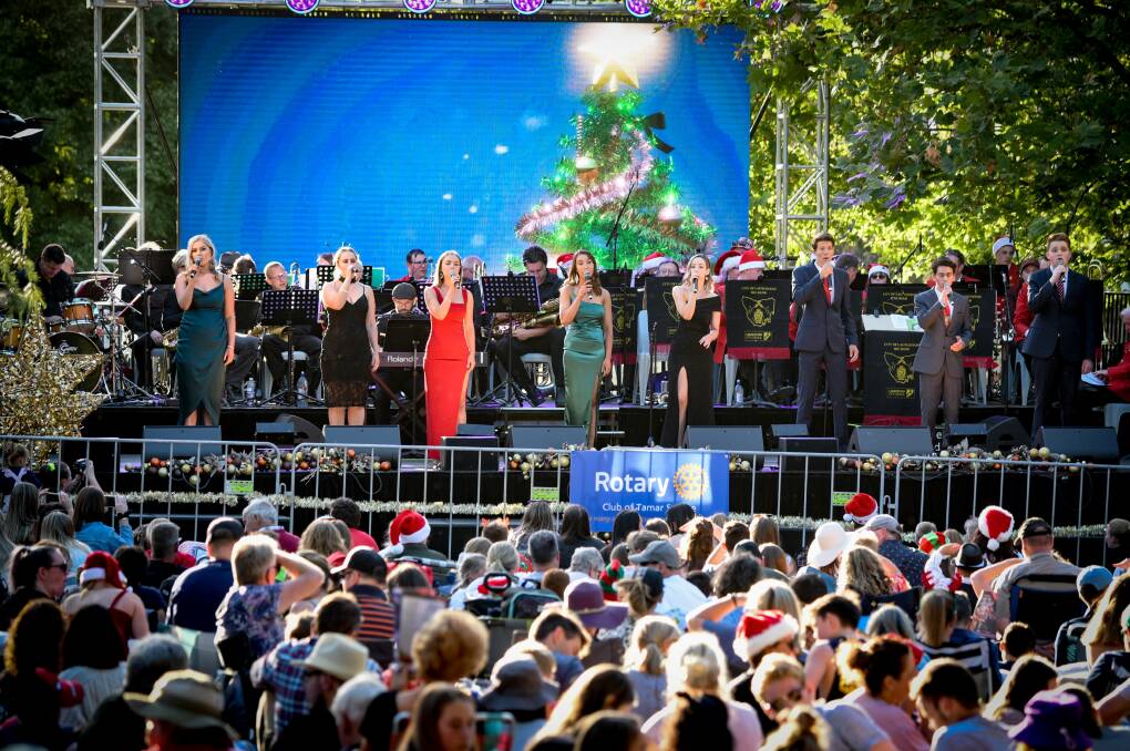 Thousands attended last year's 74th annual Launceston Carols by Candlelight in City Park. Picture: File 