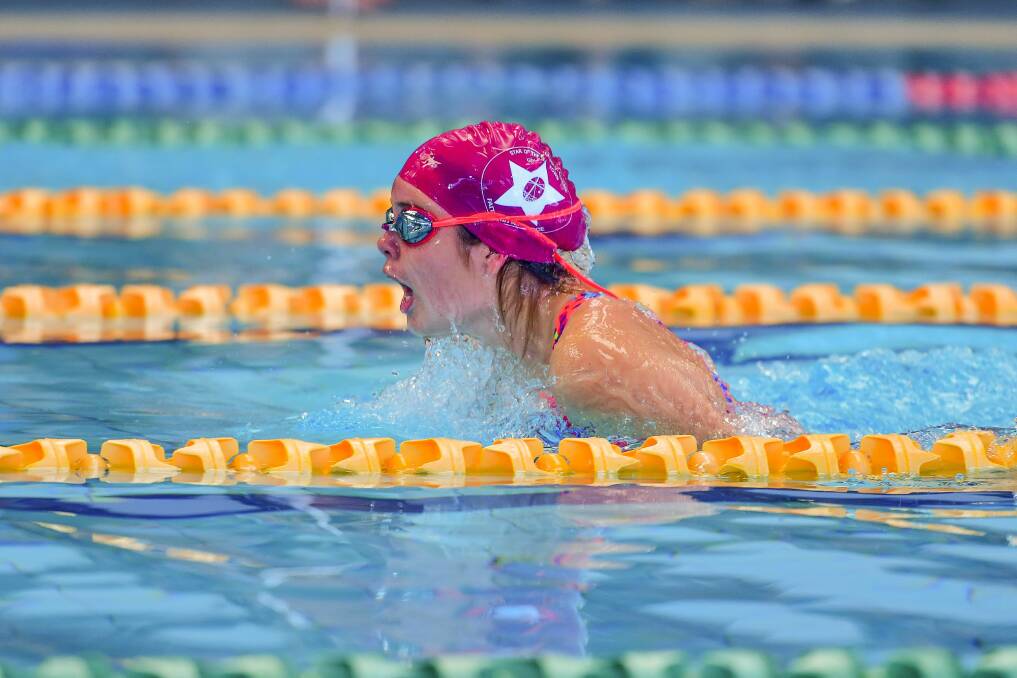 All the action at the NHSSA inter-high swimming carnival, Tuesday, March 26. Picture: Scott Gelston 