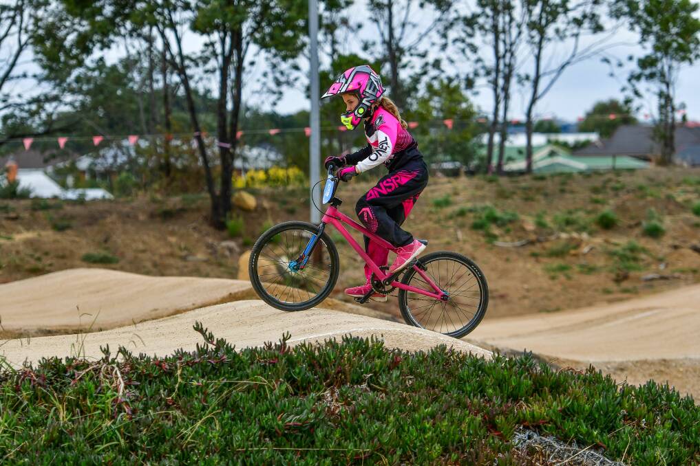 All the action from the 2019 Tasmania BMX state titles at St Leonards, Sunday, March 10.  Picture: Scott Gelston
