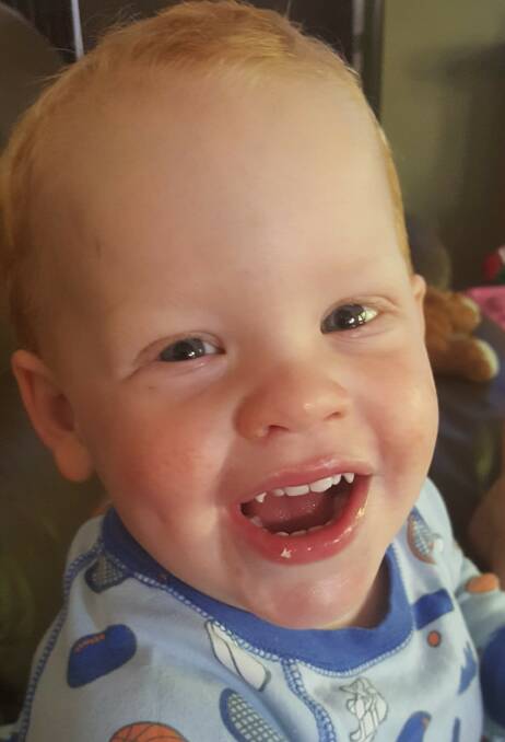 Two-year-old Rhys Hodgetts died suddenly in 2016 after suffering a febrile convulsion in his sleep. 