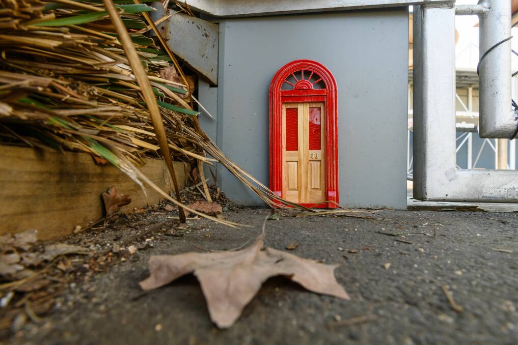 A tiny door at Inveresk. Picture: Scott Gelston 
