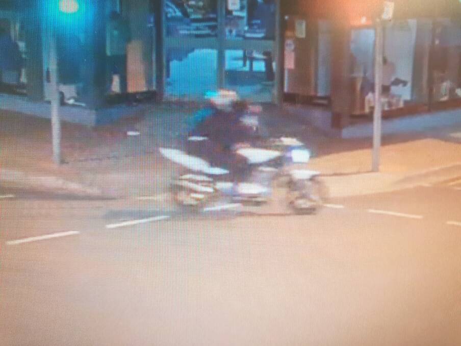 Northern CIB are seeking information from anyone who may have dash-cam footage, or may have seen a motorbike with a rider and a passenger in the Launceston CBD area prior to or after the robbery.